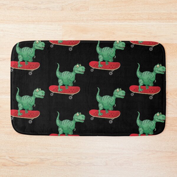 Item preview, Dinosaur Playing Skateboard ,Funny Good Dinosaur Skateboard Lovers Green Design designed and sold by pedrored369.