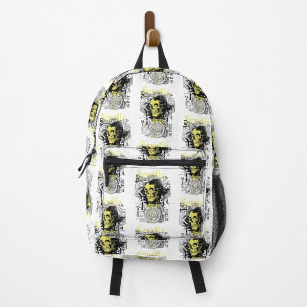 Item preview, Black and Yellow Heretic skull, Cape Skull Prints designed and sold by Shop-ArtGallery.