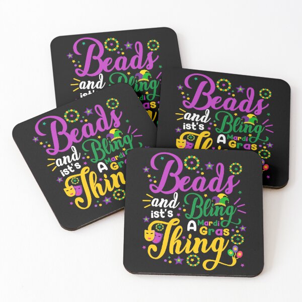 Item preview, beads and bling it's a mardi gras thing designed and sold by PRINTED ..