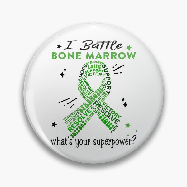 Item preview, Bone Marrow Warrior, I Battle Bone Marrow What's Your Superpower? designed and sold by Greggwillard.