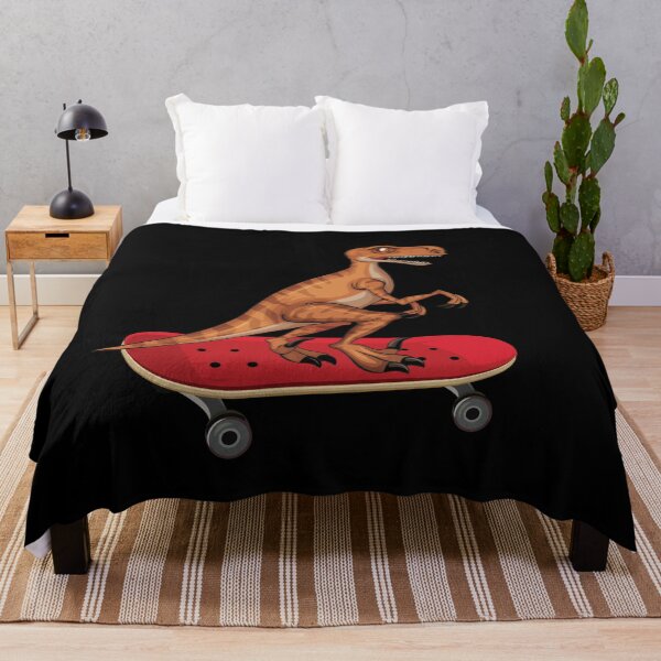 Item preview, Dinosaur Playing Skateboard ,Funny Good Dinosaur Skateboard Lovers Art designed and sold by pedrored369.