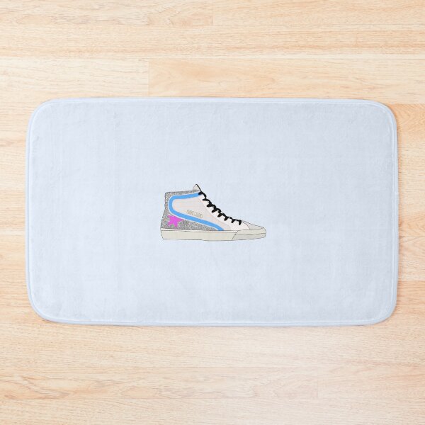 Item preview, Preppy Purple and Blue Golden Goose Slide Sneakers designed and sold by brookiecookie37.