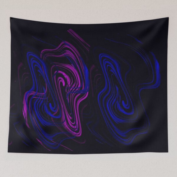 Item preview, Blue Purple Swirl  designed and sold by qlajt.