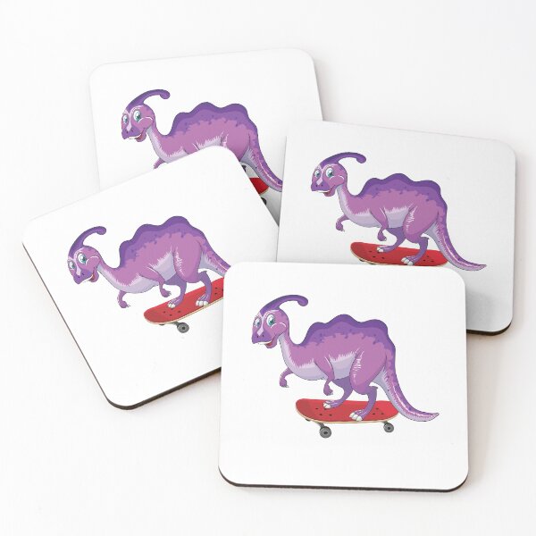 Artikelvorschau, Dinosaurier, der Skateboard spielt, lustige gute lila Dinosaurier-Skateboard-Liebhaber Art entworfen und verkauft von pedrored369.