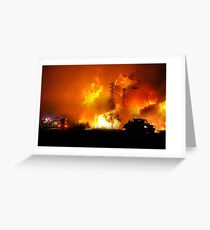 Australian Bushfires Greeting Card