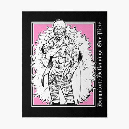 Doflamingo sunglasses - One piece | Art Board Print