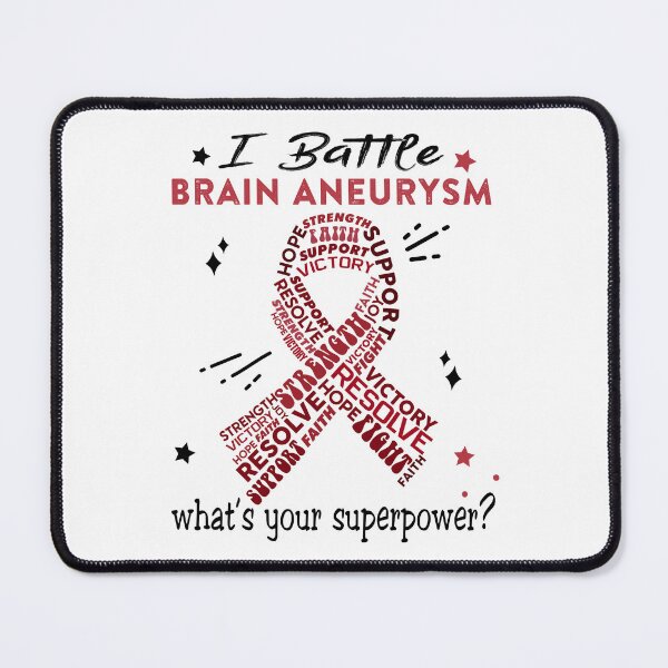 Item preview, Brain Aneurysm Warrior, I Battle Brain Aneurysm What's Your Superpower? designed and sold by Greggwillard.