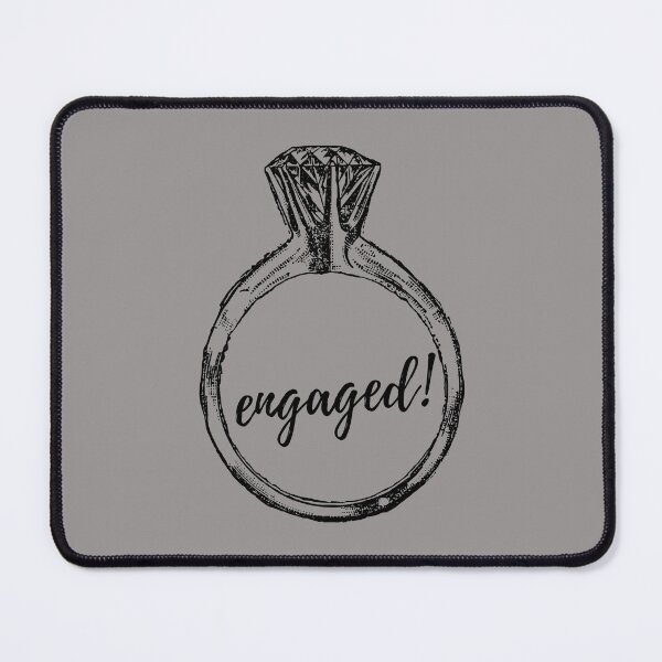 Item preview, Engaged ring t-shirt designed and sold by KokoDesigns145.