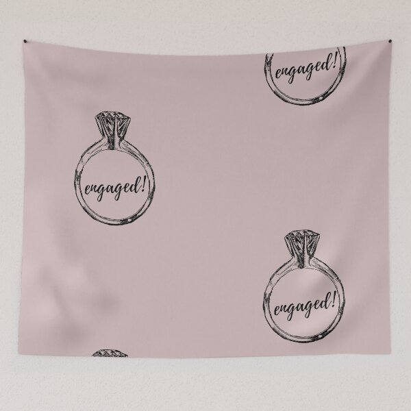 Item preview, Engaged ring t-shirt designed and sold by KokoDesigns145.