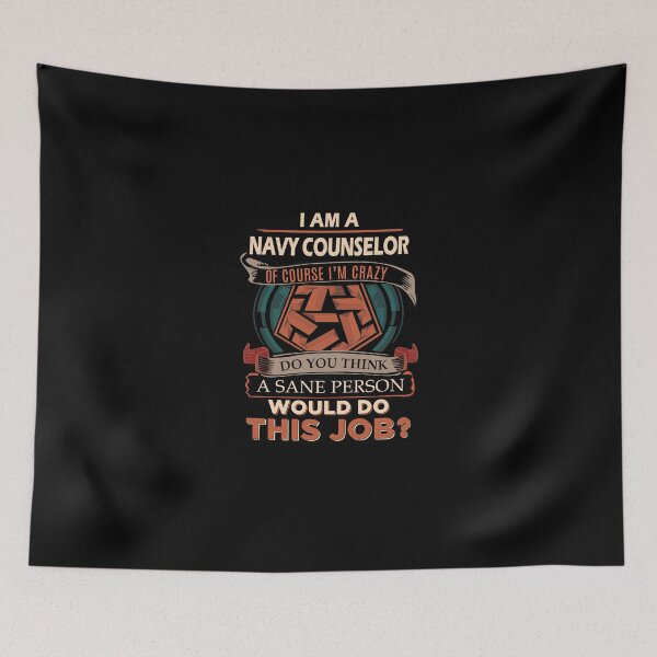 Item preview, Navy Counselor T Shirt - Sane Person Job Gift Item Tee designed and sold by stacyarmst.