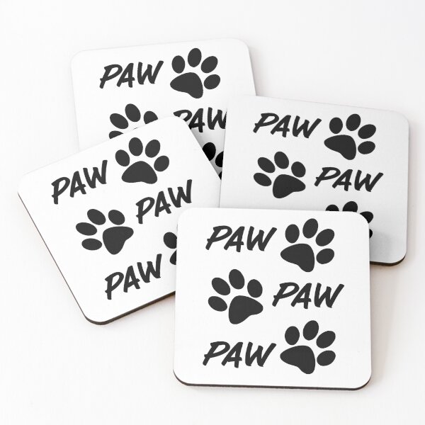 Item preview, Paw Paw Paw Dog Paw Illustration designed and sold by TopMerchz.
