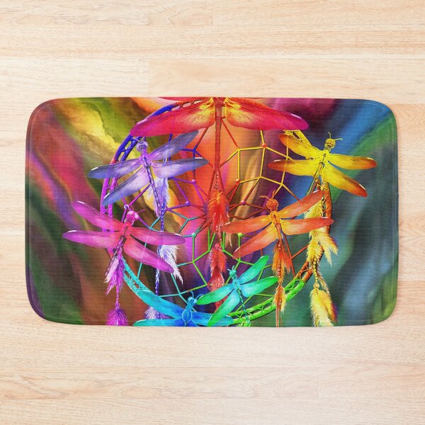 Aperçu de l'œuvre Dragonfly Dreamcatcher coloré créée et vendue par chanchan79.