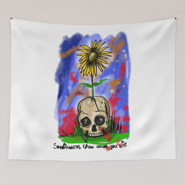 Item preview, Sunflowers grow when you die designed and sold by SilentlyRob668.