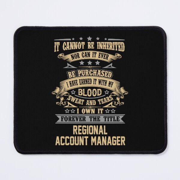 Item preview, Regional Account Manager T Shirt - Forever The Title Job Gift Item Tee designed and sold by celiagomez456.