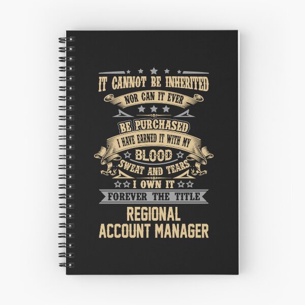 Item preview, Regional Account Manager T Shirt - Forever The Title Job Gift Item Tee designed and sold by celiagomez456.