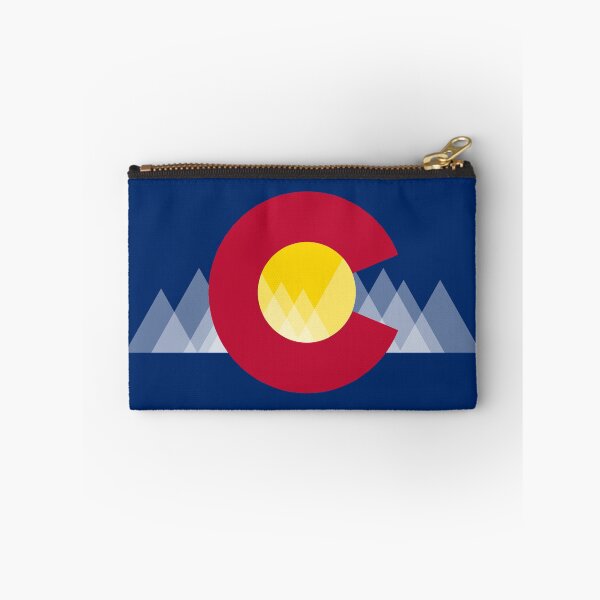 Item preview, Basic Geometric Mountain Traditional Colorado State Flag designed and sold by that5280lady.