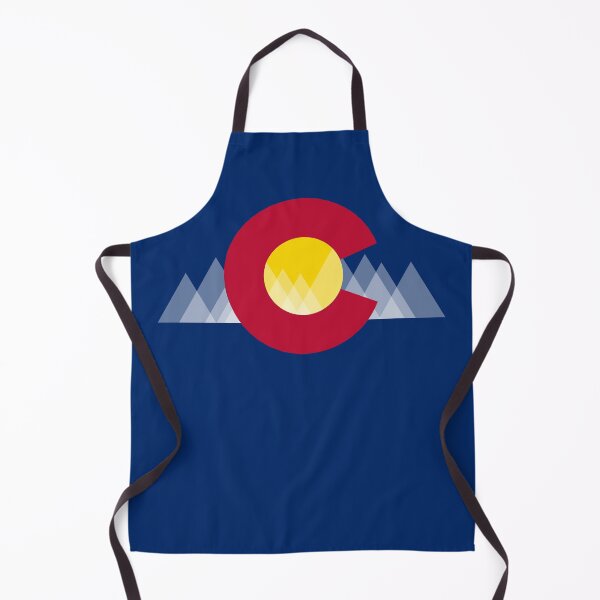 Item preview, Basic Geometric Mountain Traditional Colorado State Flag designed and sold by that5280lady.