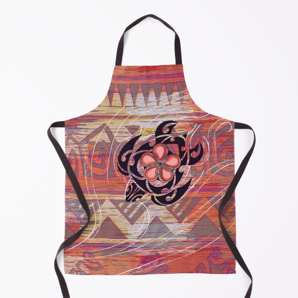 Item preview, Hawaiian - Samoan - Polynesian Tribal Turtle designed and sold by sunnthreads.