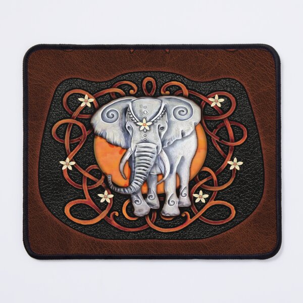 Item preview, Elephant Draw Celtic art designed and sold by chanchan79.