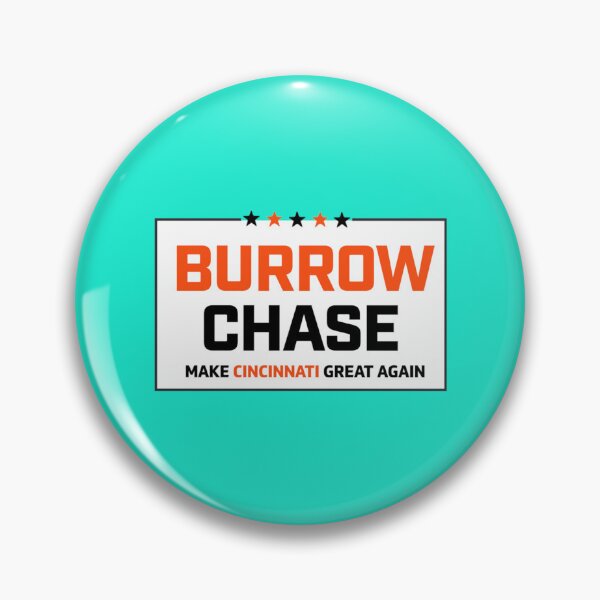 Aperçu de l'œuvre Burrow Chase rend Cincinnati encore plus grand créée et vendue par YuhSportsss.