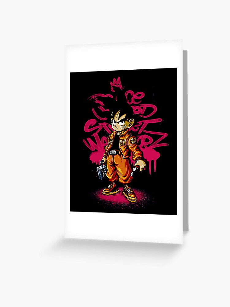 Goku Drip On The Street Poster for Sale by Nodali