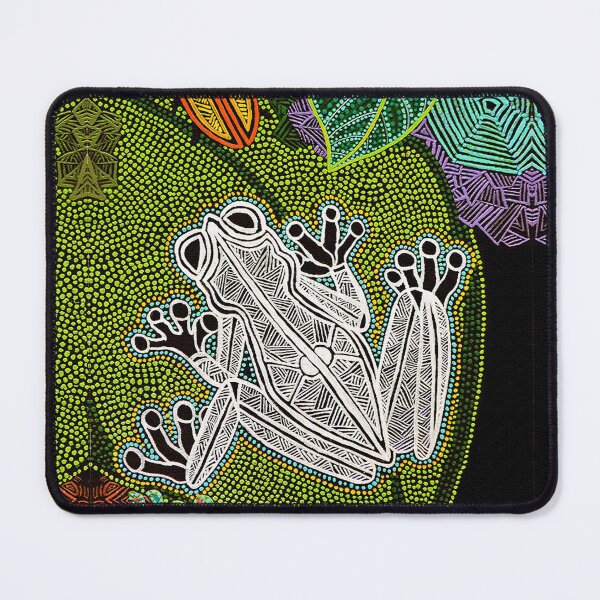 Item preview, Frog aboriginal art designed and sold by chanchan79.