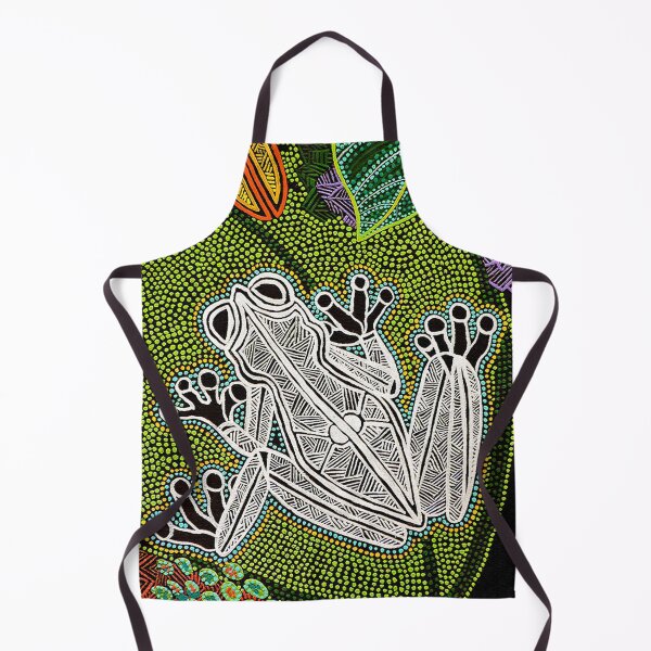 Item preview, Frog aboriginal art designed and sold by chanchan79.