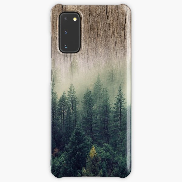Misty Forest Wood Samsung Galaxy Snap Case