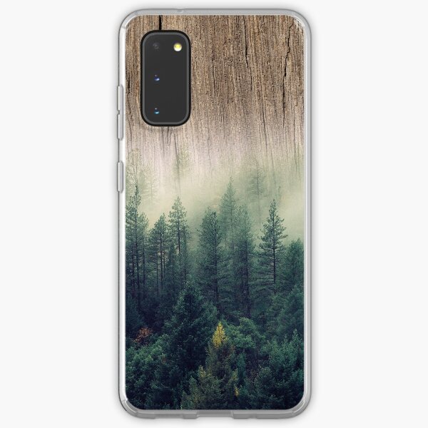 Misty Forest Wood Samsung Galaxy Soft Case
