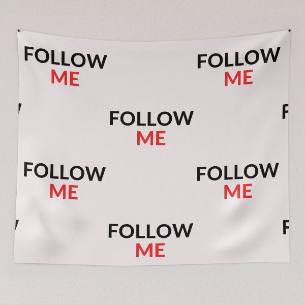 Item preview, FOLLOW ME  designed and sold by RobbiesMusic.