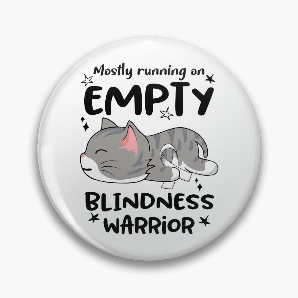 Item preview, Blindness Awareness, Mostly Running on Blindness Warrior designed and sold by Tammyilaria.