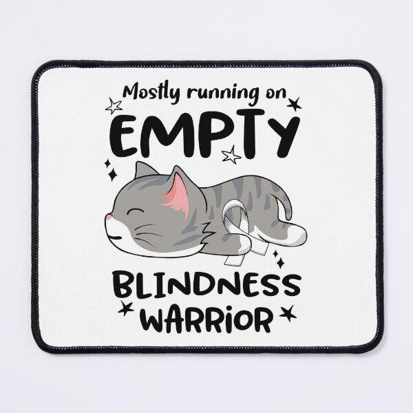 Item preview, Blindness Awareness, Mostly Running on Blindness Warrior designed and sold by Tammyilaria.