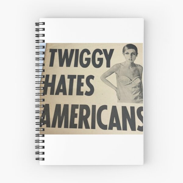Item preview, TWIGGY HATES AMERICANS designed and sold by audreytallulah.