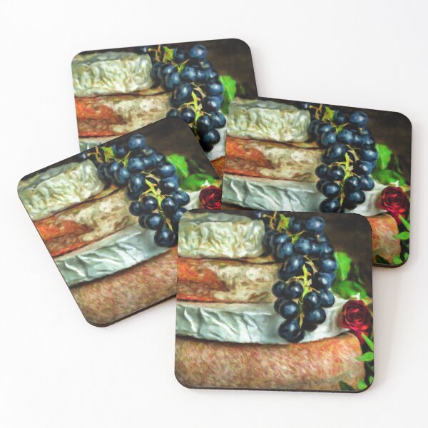 Item preview, Cheese, Fruit and Roses designed and sold by Susan Maxwell Schmidt.