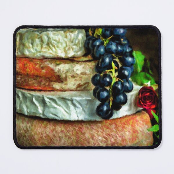 Item preview, Cheese, Fruit and Roses designed and sold by Susan Maxwell Schmidt.