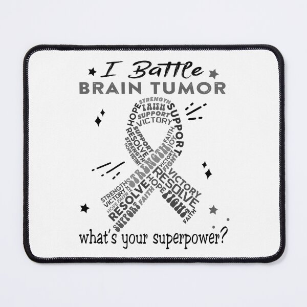 Item preview, Brain Tumor Warrior, I Battle Brain Tumor What's Your Superpower? designed and sold by Greggwillard.