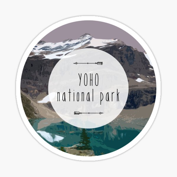 Yoho National Park Sticker