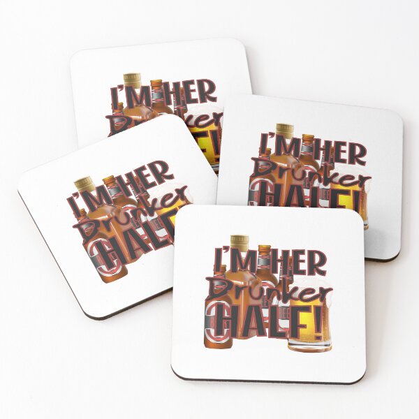 Item preview, I’m HER Drunker Half! designed and sold by PawsitiveMum.
