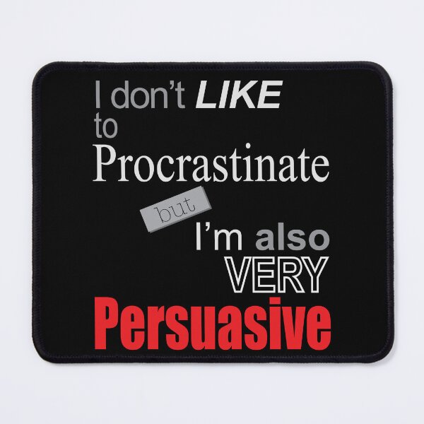 Item preview, Procrastination - Why do I procrastinate? designed and sold by rclwow.