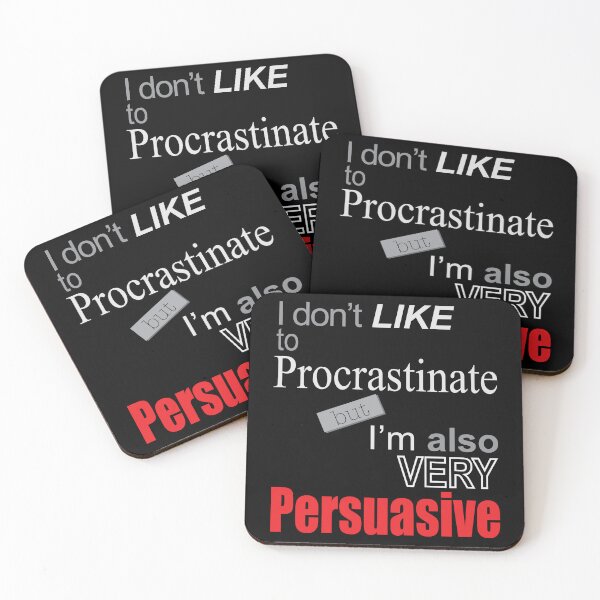 Item preview, Procrastination - Why do I procrastinate? designed and sold by rclwow.
