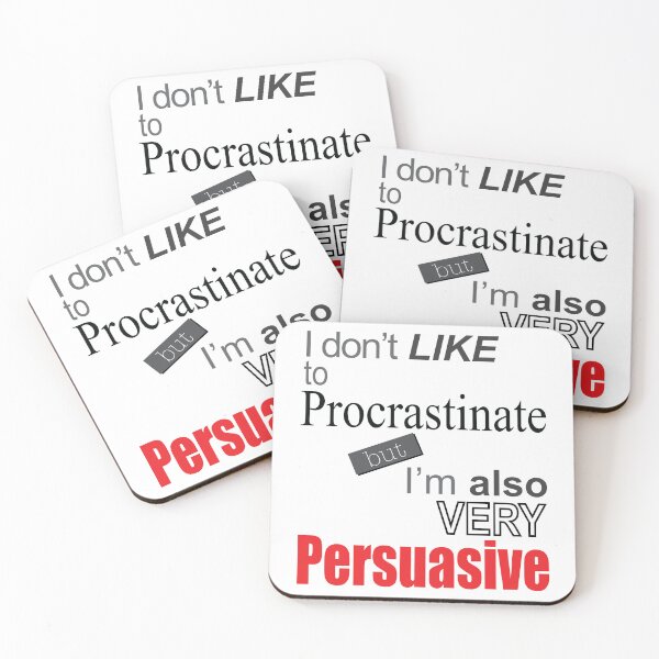 Item preview, Procrastination - Why do I procrastinate? designed and sold by rclwow.