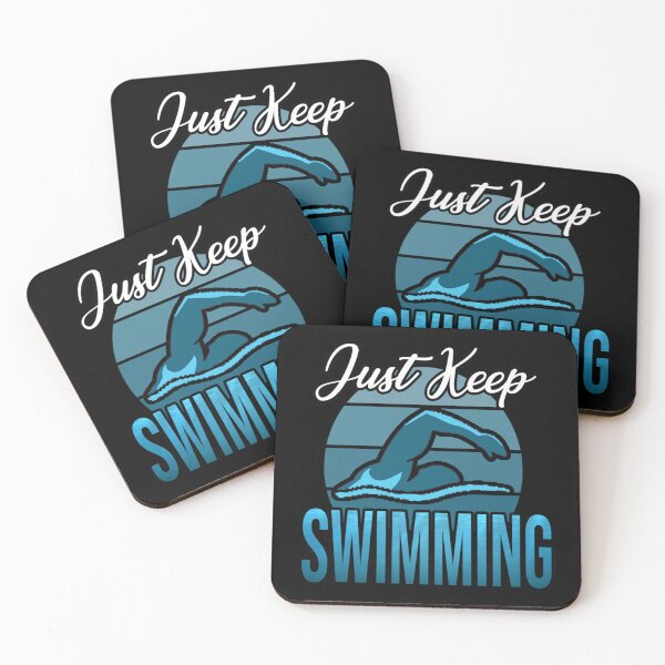 Item preview, Just Keep Swimming Retro Sunset For Swimming Lover,swimmers Gift,competitive Swimming Compet designed and sold by alishaston.