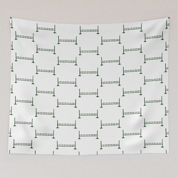Item preview, Horse Jump Green designed and sold by theaadesigns.
