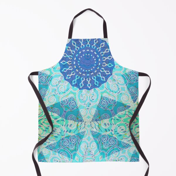 Item preview, Yemaya Aquatic Mandala by Clearwater designed and sold by ZENDYtechSTYLE.