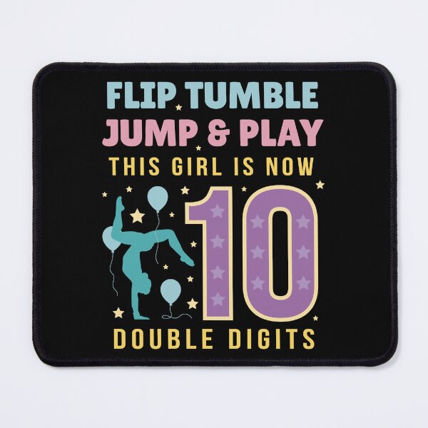 Item preview, Kids It's My 10th Birthday Gymnastics Birthday Party 10 Years Old design designed and sold by Merchking1.