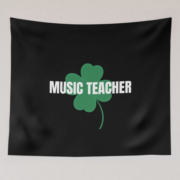 Item preview, Irish Lucky Music Teacher For St Patricks Day Celebration And St Patricks Day Teacher - Luckiest Music Teacher Ever designed and sold by Funwithmusic.