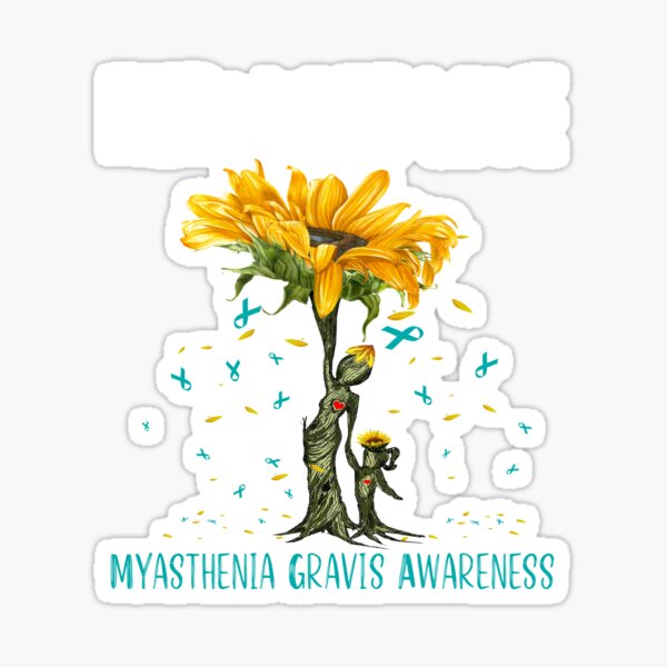 Item preview, Myasthenia Gravis Awareness - Sunflower Faith Hope Love designed and sold by Hilten.