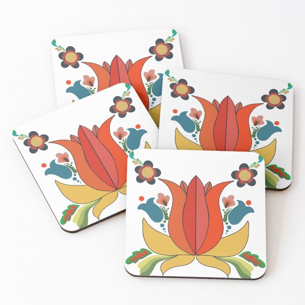 Item preview, Petrykivka Inspired Florals designed and sold by BrittHyndman1.