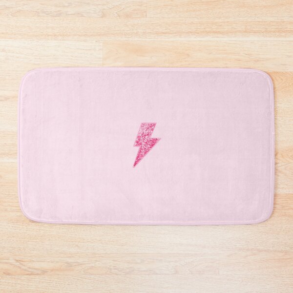 Item preview, Preppy Pink Sequin Lightning Bolt designed and sold by brookiecookie37.