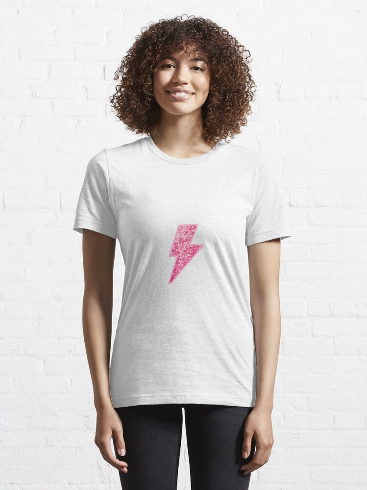 Pink Lightning Bolt Preppy Shirt Pink Preppy Tshirt Preppy